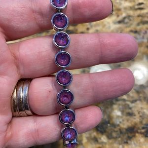 Touchstone crystal ice bracelet